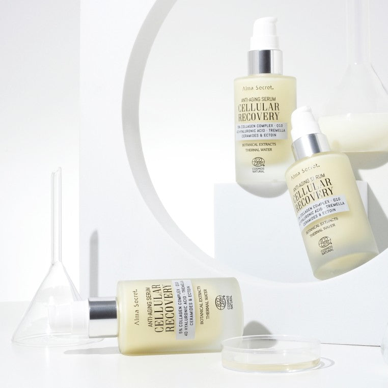 Alma Secret Cellular Recovery Sérum Antiedad Con Colágeno 5%, Q10 Y Ácido Hialurónico 4D 50 Ml