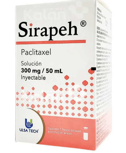 Sirapeh (Paclitaxel) Solución Inyectable 300Mg/50Ml Con 1 - WeCare Pharma