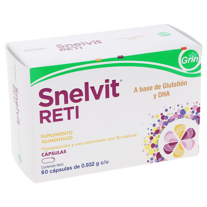 Snelvit Reti GlutationDha Capsulas 0.932G Con 60 008400009340 2