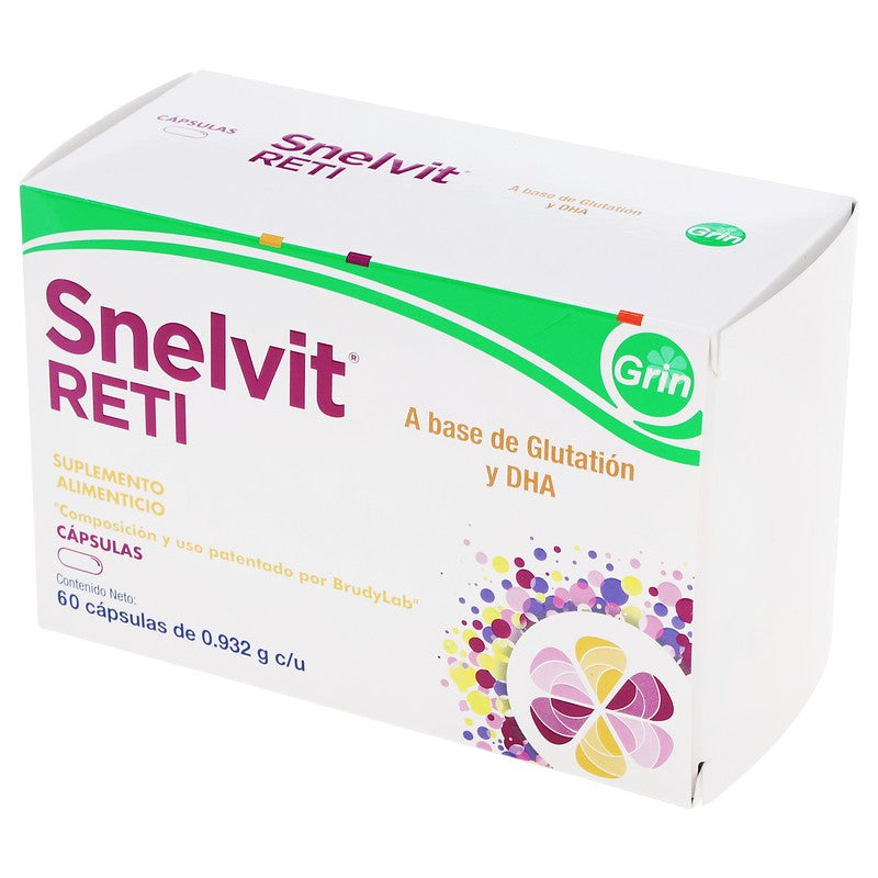 Snelvit Reti GlutationDha Capsulas 0.932G Con 60 008400009340 4