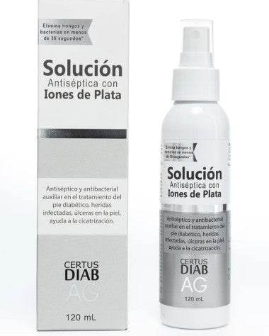 Solución Antiseptica Con Iones De Plata 120Ml - WeCare Pharma