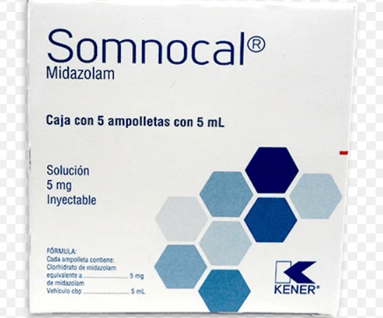 Somnocal (Midazolam) Ampolletasolletasolletasolletas 5Mg Con 5 - WeCare Pharma