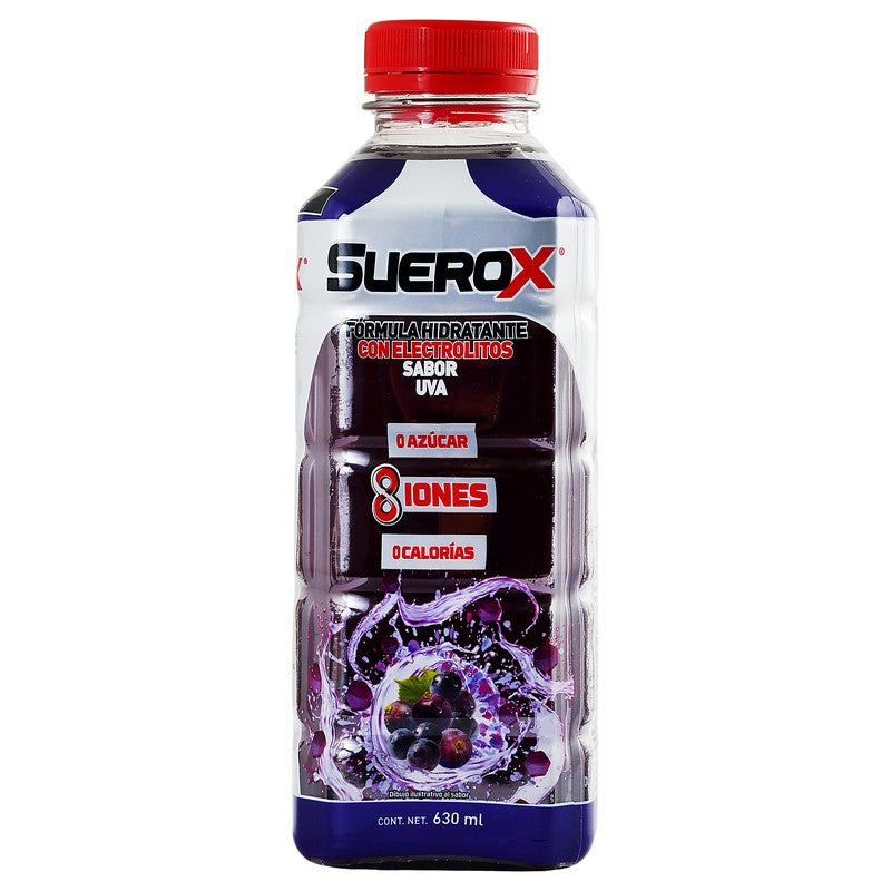 Suerox 8 Iones Uva 630Ml 650240032271