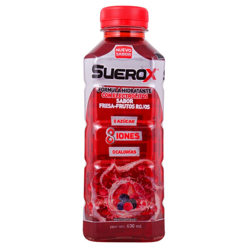 Suerox 8Iones Fresa-Frutos Rojos 630Ml 650240066139