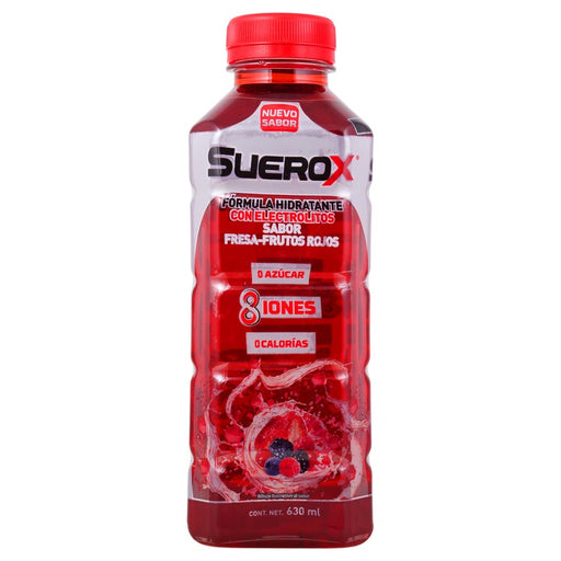 Suerox 8Iones Fresa-Frutos Rojos 630Ml 650240066139