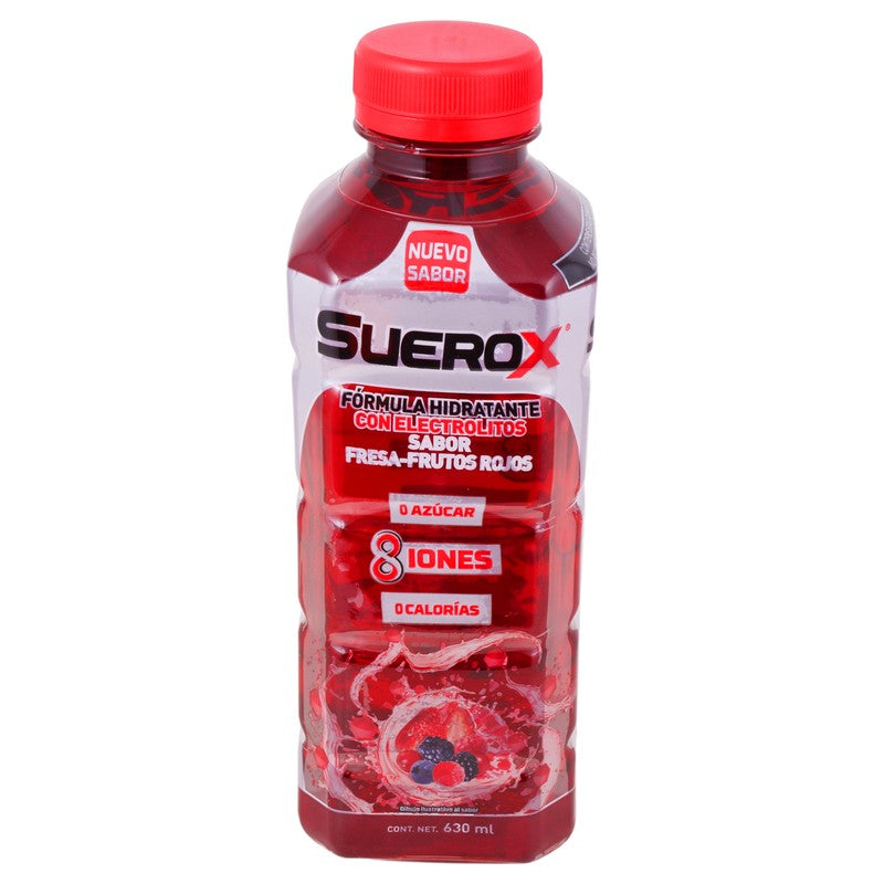 Suerox 8Iones Fresa-Frutos Rojos 630Ml 650240066139 3