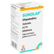 Sunolap Olopatadina Sol Oft 0.2 2.5Ml 7506384300208 2