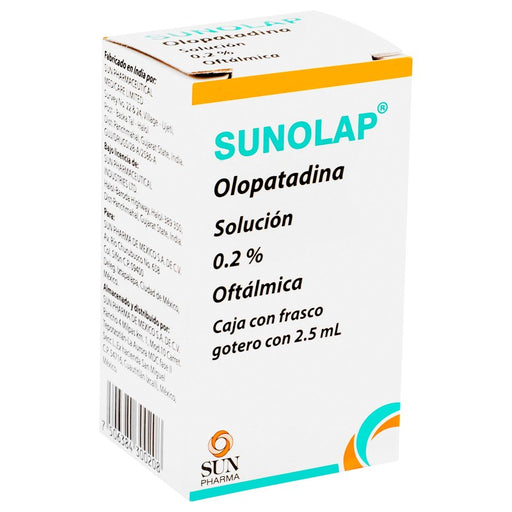 Sunolap Olopatadina Sol Oft 0.2 2.5Ml 7506384300208 2