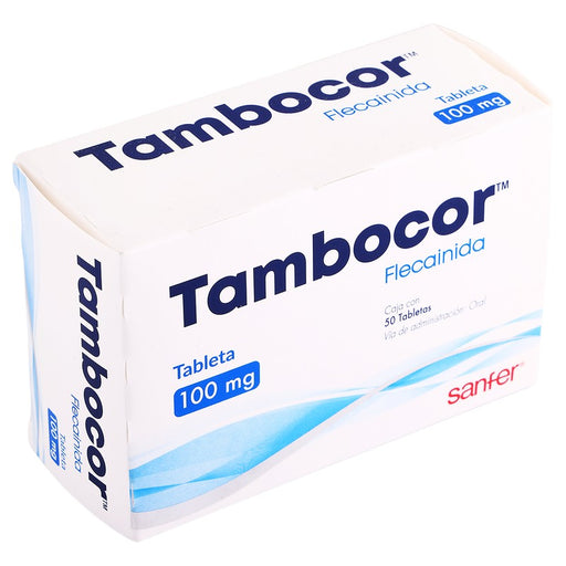 Tambocor Flecainida Tab 100Mg Con 50 7502246641700 2