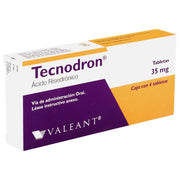 Tecnodron Acido Risedronico Tabletas 35Mg Con 4 7501122900504 3