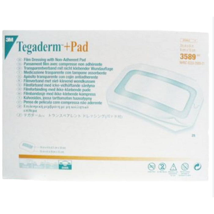 Tegaderm+Pad 3M 9X15Cm 3589
