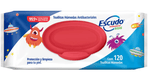 Toallas Desinfectantes Escudo Kids Con 120 - WeCare Pharma