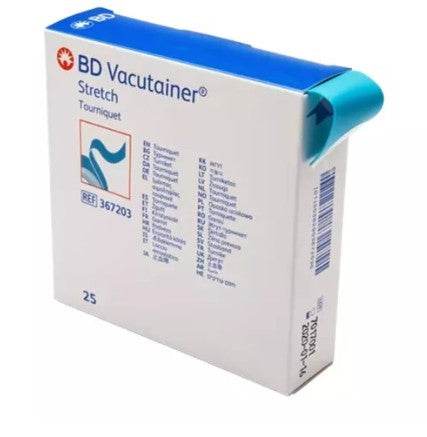 Torniquete Stretch Texturizado Bd Vacutainer Con 25 - WeCare Pharma