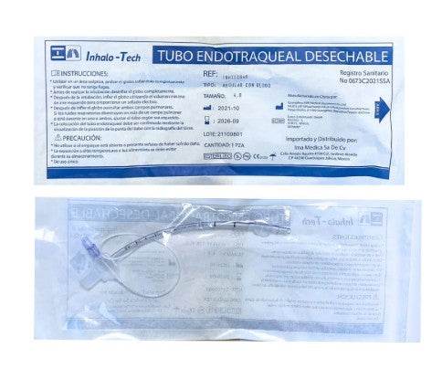 Tubo Endotraqueal Con Globo Std 4.5 18Fr Intecg45 Inhalo Tech - WeCare Pharma