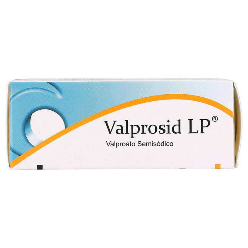Valprosid Liberacion Prolongada  Valproato Semisodico Tableta 250 Miligramos Con 30 7501089801456 6