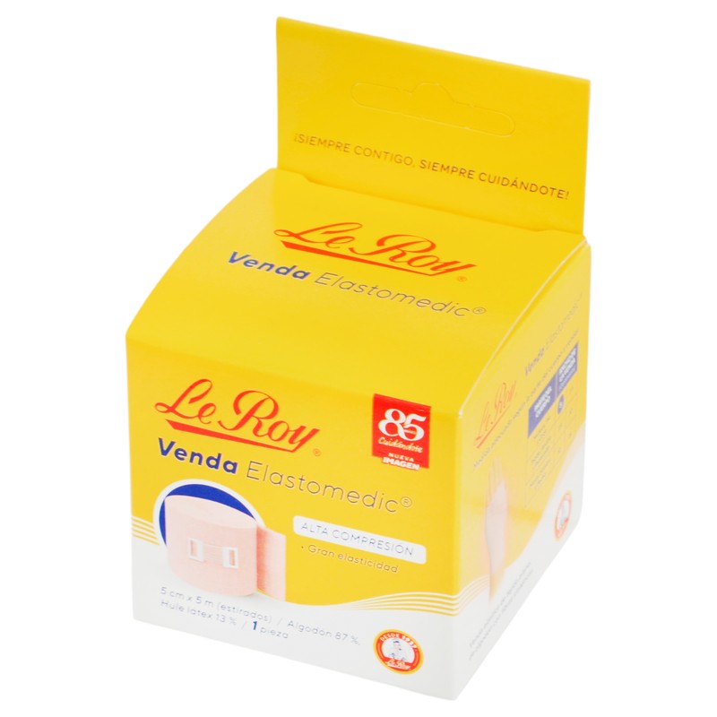 Venda Elastomedic Leroy 5Cmx5M Con 1 729513133011 4