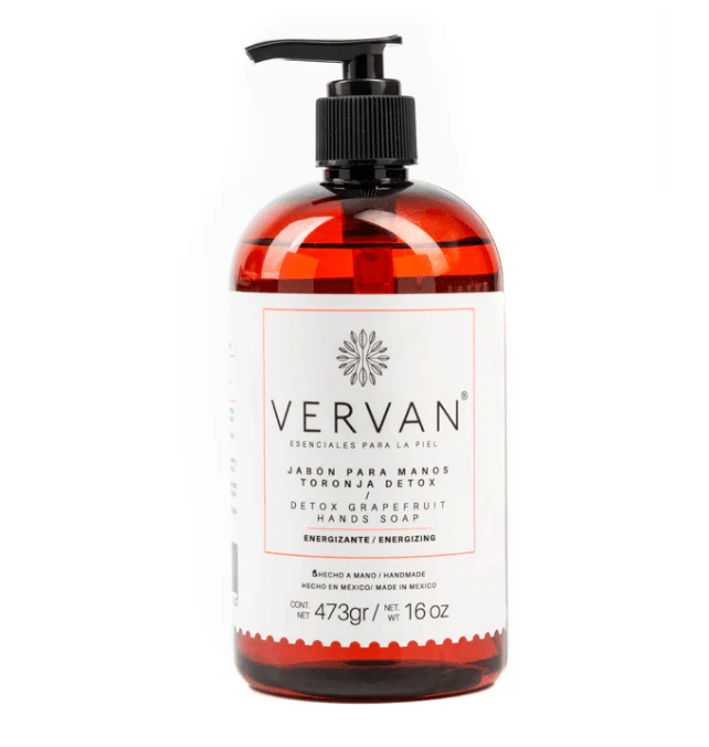 Vervan Jabon Para Manos Toronja Detox 16 Oz.Jl-Tode-16Oz - WeCare Pharma