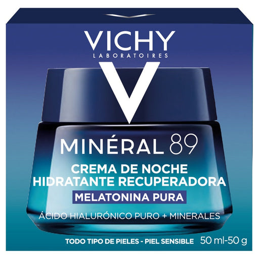 Vichy Mineral 89 Crema Reparadora De Noche Frasco 50Ml 3337875916998