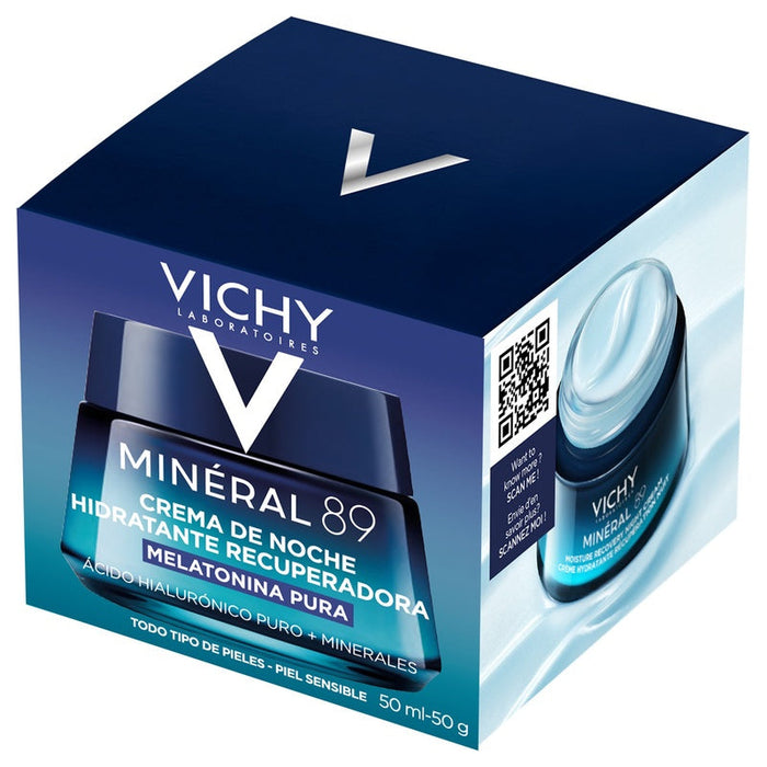 Vichy Mineral 89 Crema Reparadora De Noche Frasco 50Ml 3337875916998 perfil 3
