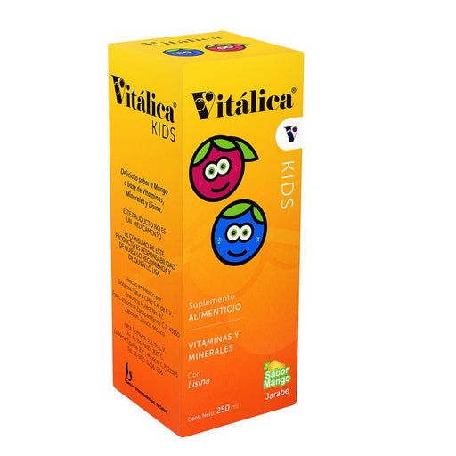 Vitalica Kids Vitaminas Y Minerales Jarabe 250Ml 7501587010732 2