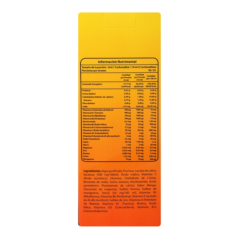 Vitalica Kids Vitaminas Y Minerales Jarabe 250Ml 7501587010732 5