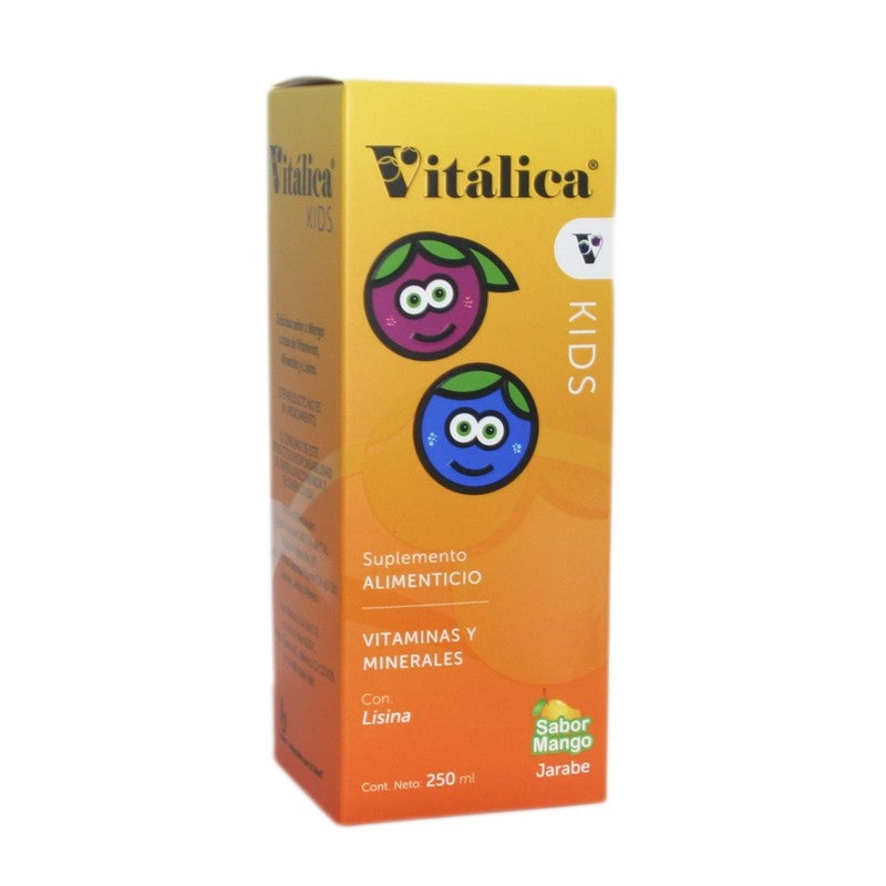 Vitalica Kids Vitaminas Y Minerales Jarabe 250Ml 7501587010732 7