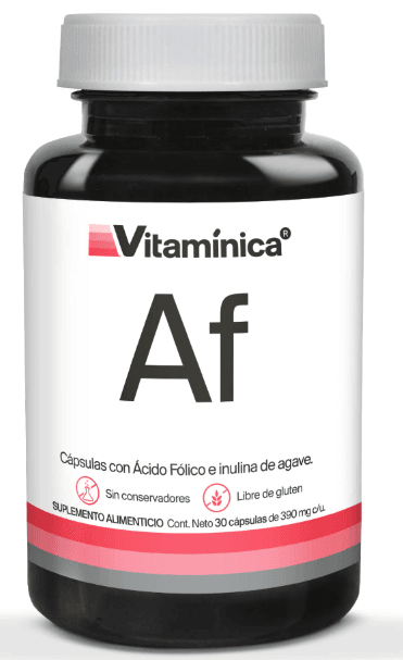 Vitaminica Af Acido Folico Capsulas 390Mg Con 30 - WeCare Pharma