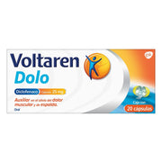 Voltaren Dolo Diclofenaco Tab 25Mg C20 7501065024688