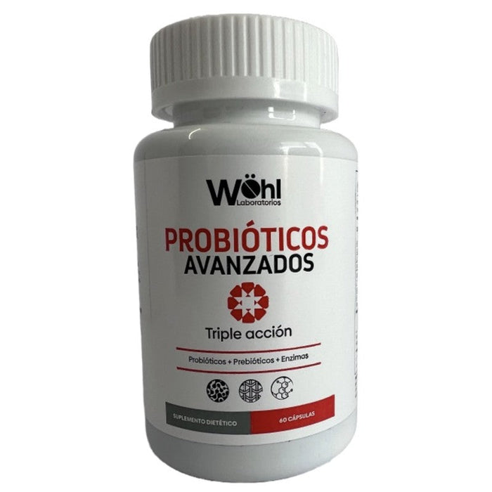Wohl Probioticos Avanzados Capsulas Con 60