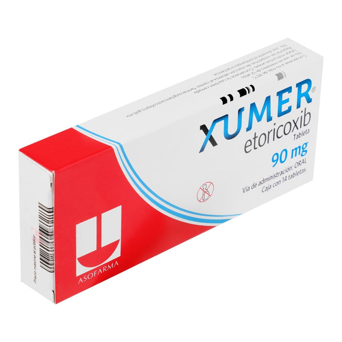 Xumer (Etoricoxib) Tab 90Mg C14. 7730979097840 perfil 2