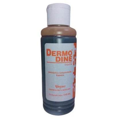 Yodo Dermodine Espuma Degasa 118 Ml - WeCare Pharma