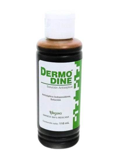 Yodo Dermodine Solución Degasa 118Ml - WeCare Pharma